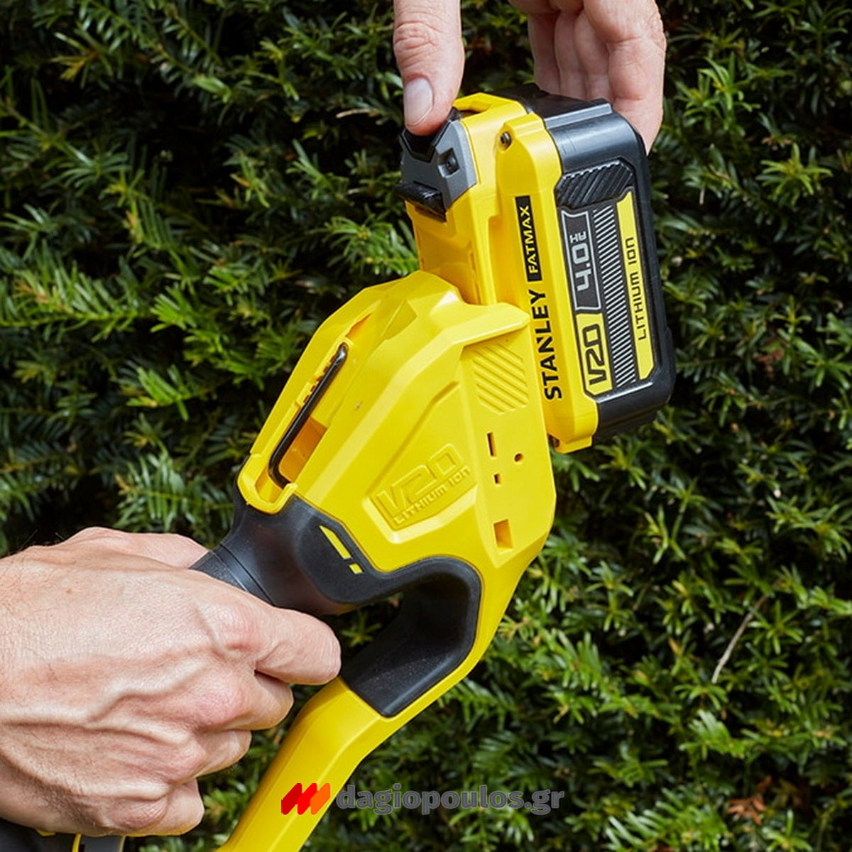 Stanley SFMCPH845M1 20V Fatmax®20V Ψαλίδι Μπορντούρας (Μπορντουροψάλιδο) Μπαταρίας 18V Li-Ion 45cm Με Μπαταρία 4.0Ah Τηλεσκοπικό