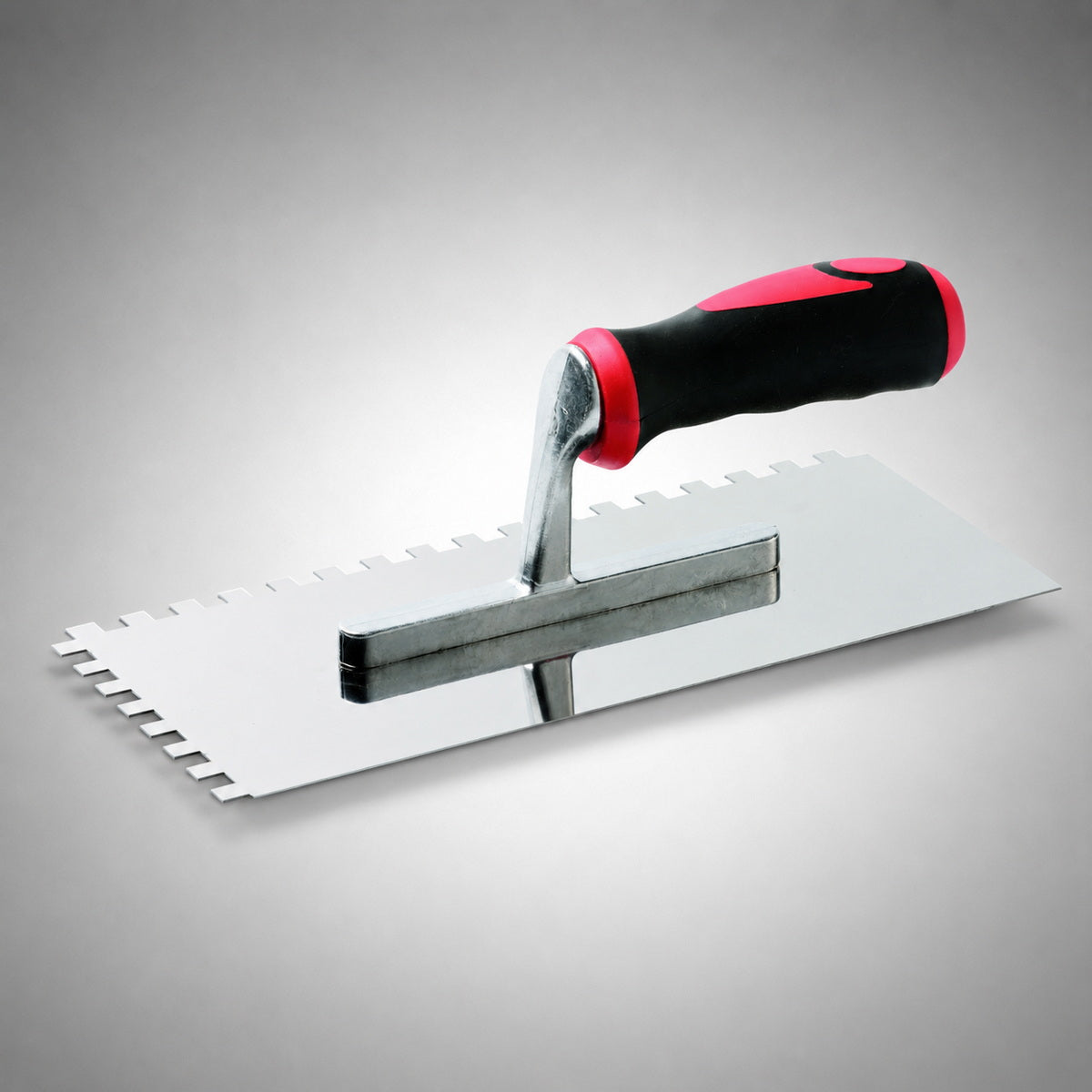 Schuller Stan Karo Eco Σπάτουλα Κόλλας Οδοντωτή 280x130mm Με Bi-Material Λαβή ΑΝΟΞΕΙΔΩΤΗ