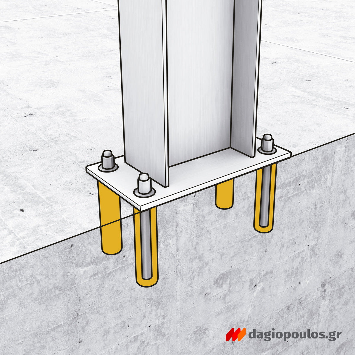 Sika AnchorFix 3030 Εποξειδικό Συγκολλητικό Χημικό Υλικό Αγκυρώσεων & Βυσμάτων Υψηλής Απόδοσης