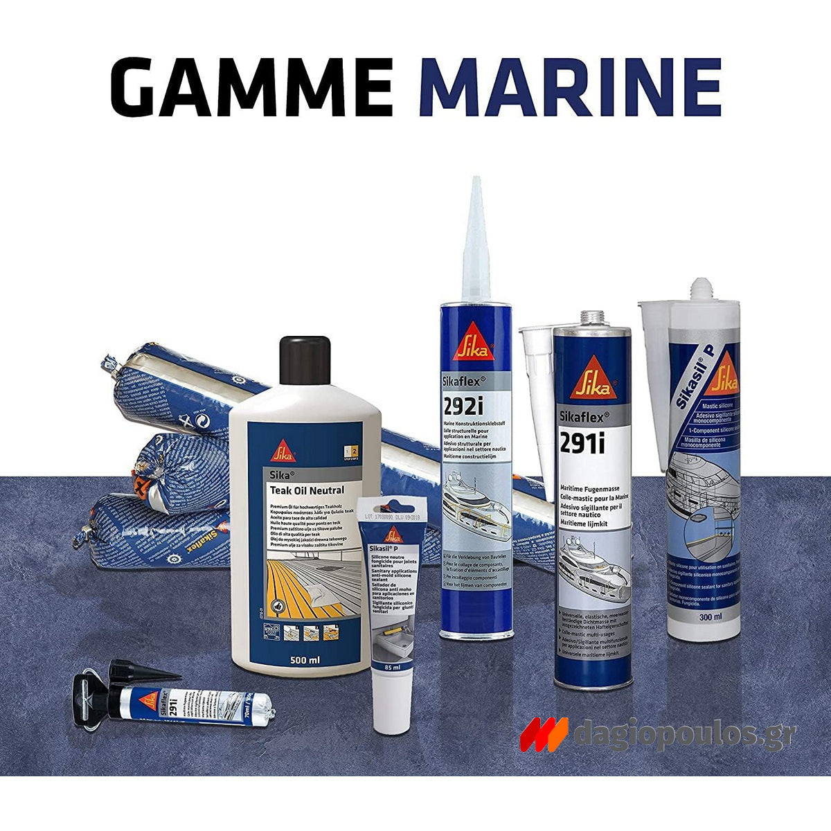 Sika Sikaflex 298 Θιξοτροπικό Ναυτιλιακό Συγκολλητικό Δαπέδων