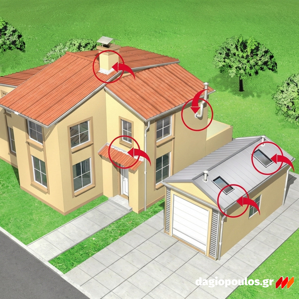 Sika MultiSeal Αυτοκόλλητη Ασφαλτική Σφραγιστική Ταινία ΚΕΡΑΜΙΔΥ