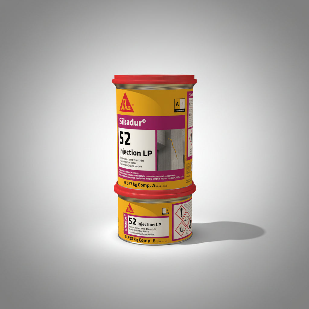Sika Sikadur®-52 Injection LP Ενέσιμη Εποξειδική Πάστα 2 Συστατικών Επισκευής & Συγκόλλησης Συγκόλλησης