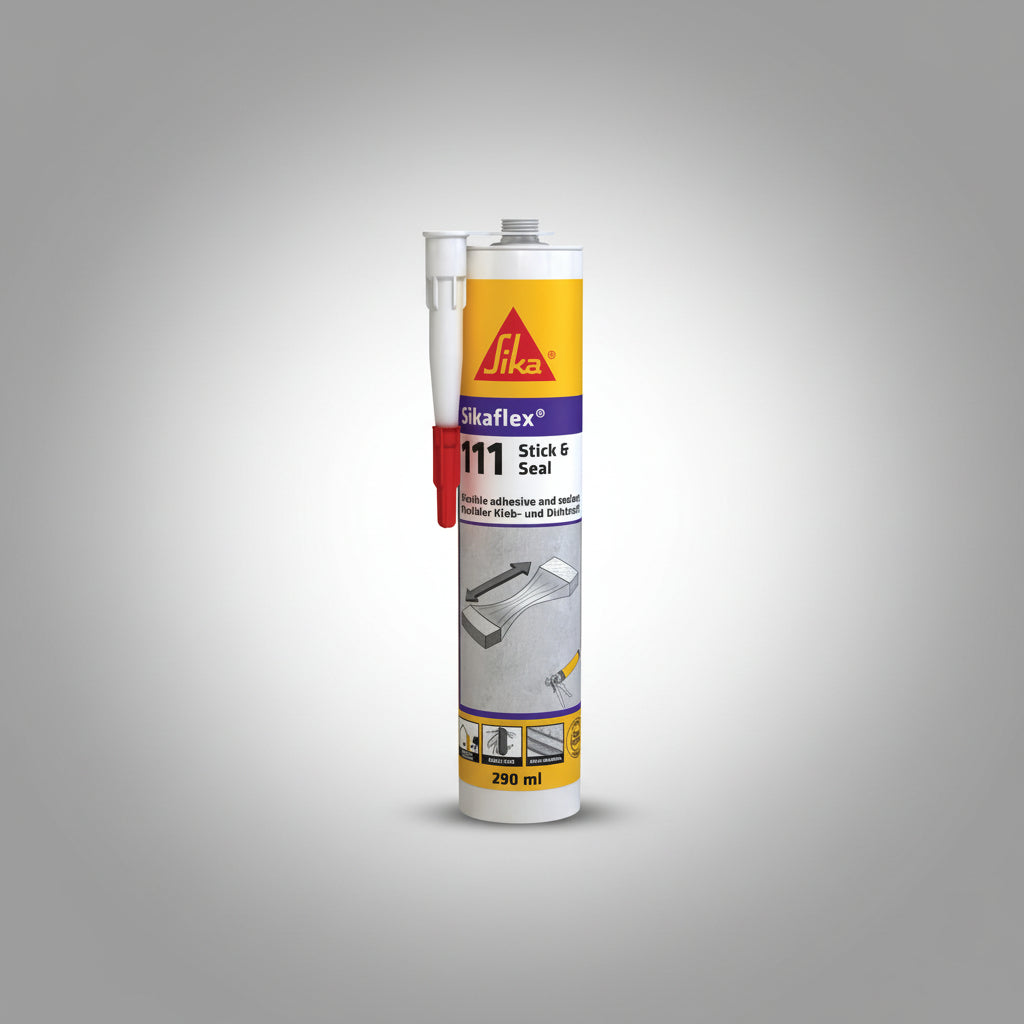 Sika Sikaflex 111 Stick & Seal Ελαστικό Συγκολλητικό Σφραγιστικό ΓΚΡΙ