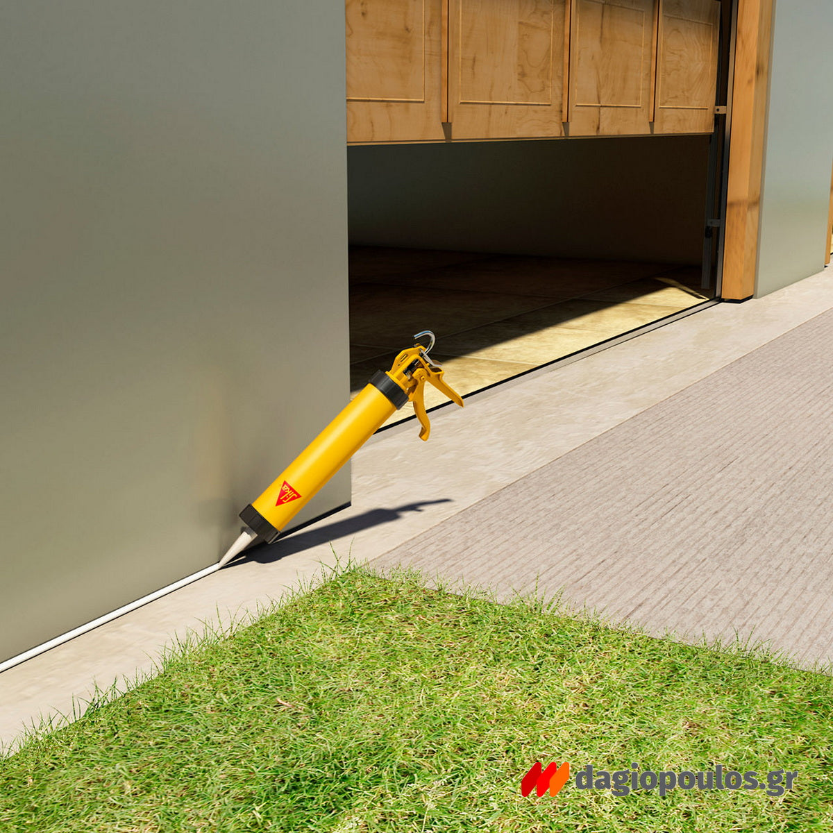 Sikaflex 11FC Purform εφαρμογή σε αρμούς σκυροδέματος και τοιχοποιίας με υψηλή αντοχή