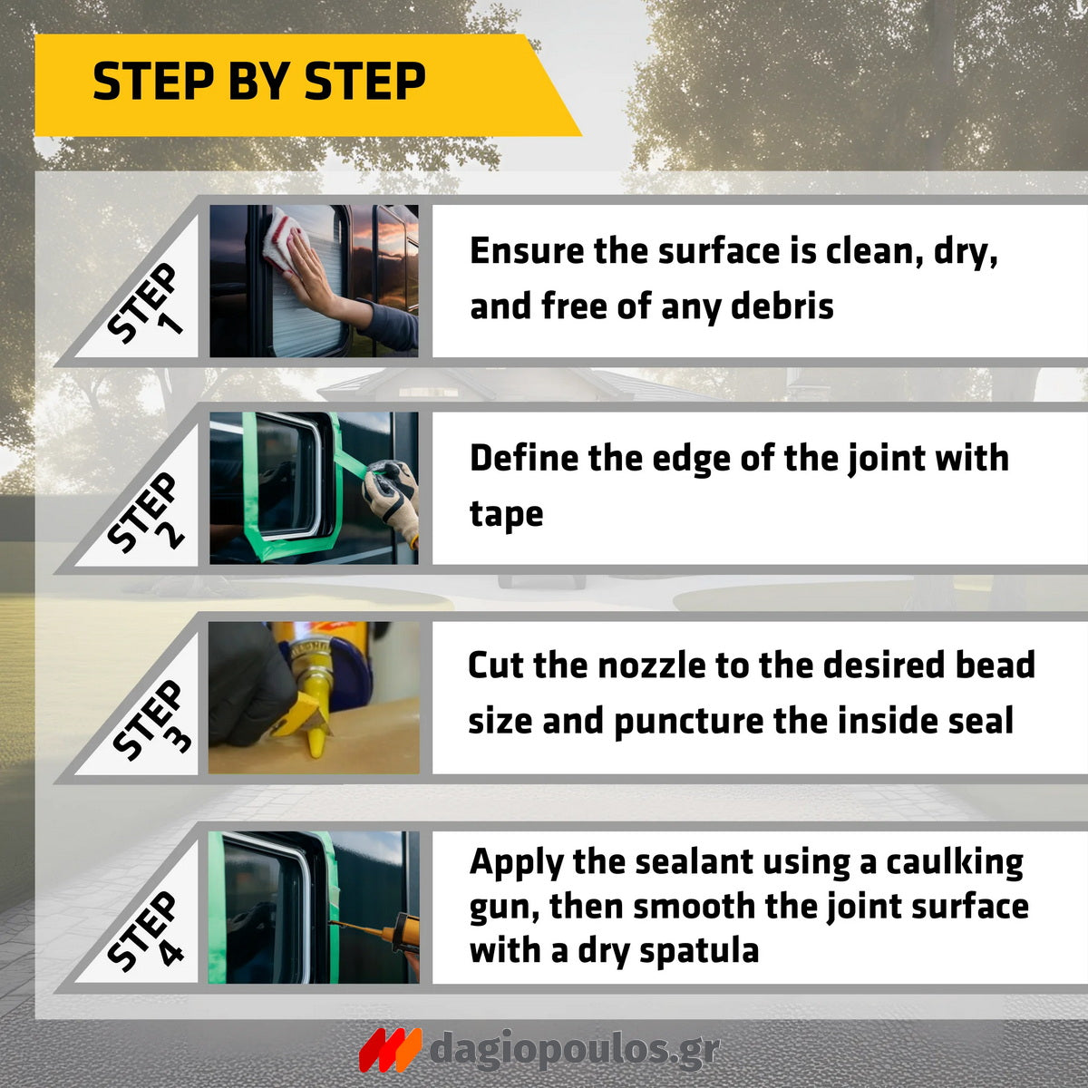 Sika Sikaflex 221 Συγκολλητικό - Σφραγιστικό Πολλαπλών Εφαρμογών