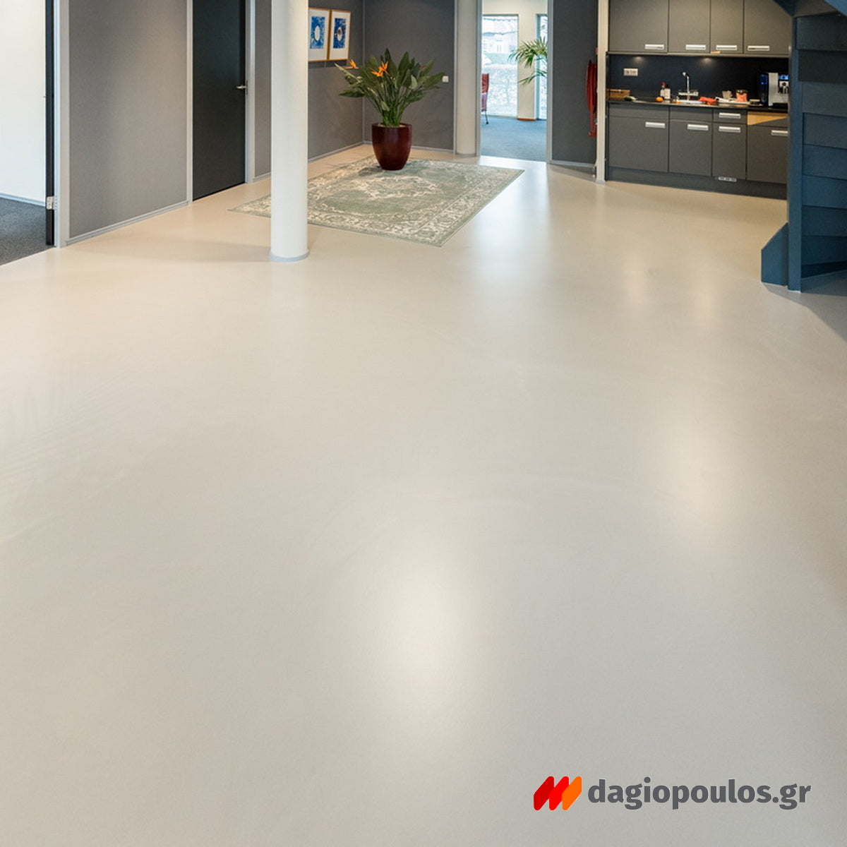 Sika Sikafloor 4400 DecoCem Διακοσμητικό Aυτοεπιπεδούμενο Yβριδικό Tσιμεντοειδές Κονίαμα Δαπέδου Grey