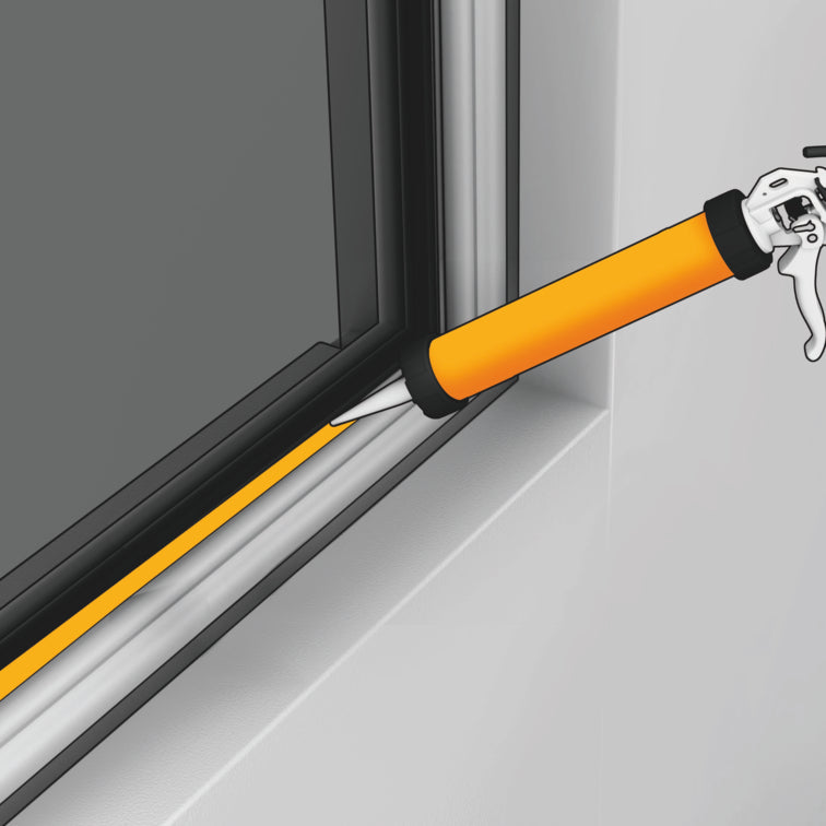 Sika Sikasil E Ακετοξική Σιλικόνη Γενικής Χρήσης & Τζαμιών Αντιμυκητιακή ΔΙΑΦΑΝΗΣ