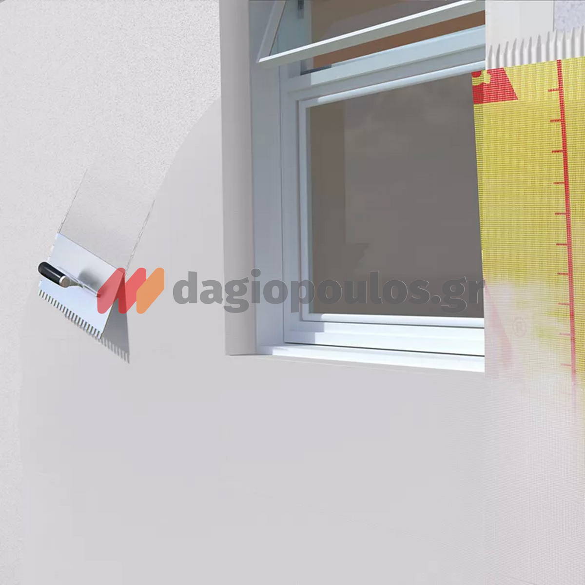 Sika ThermoCoat Easy Τσιμεντοειδές Κονίαμα Συγκόλλησης Θερμομονωτικών Πλακών ΓΚΡΙ