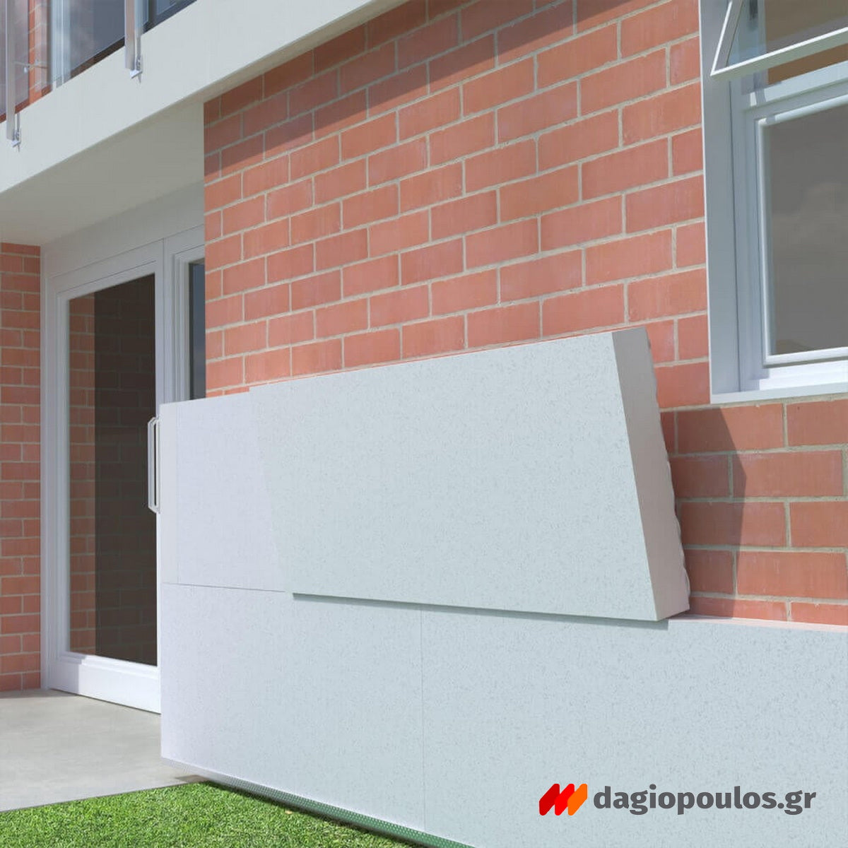 Sika ThermoCoat®-1/3 HS Τσιμεντοειδές Κονίαμα Συγκόλλησης Θερμομονωτικών Πλακών ΛΕΥΚΗ