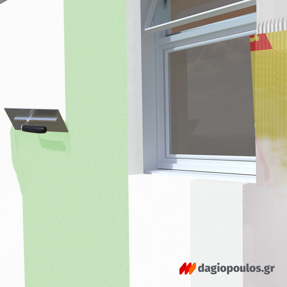 Sika ThermoCoat®-5 HS Silic Σιλικονούχος Σοβάς-Πάστα Θερμομόνωσης