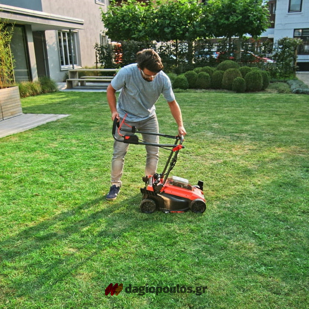 Skil 0130 CA 40V Max Brushless Χλοοκοπτική Μηχανή Μπαταρίας Ωθούμενη 36V Li-Ion SOLO
