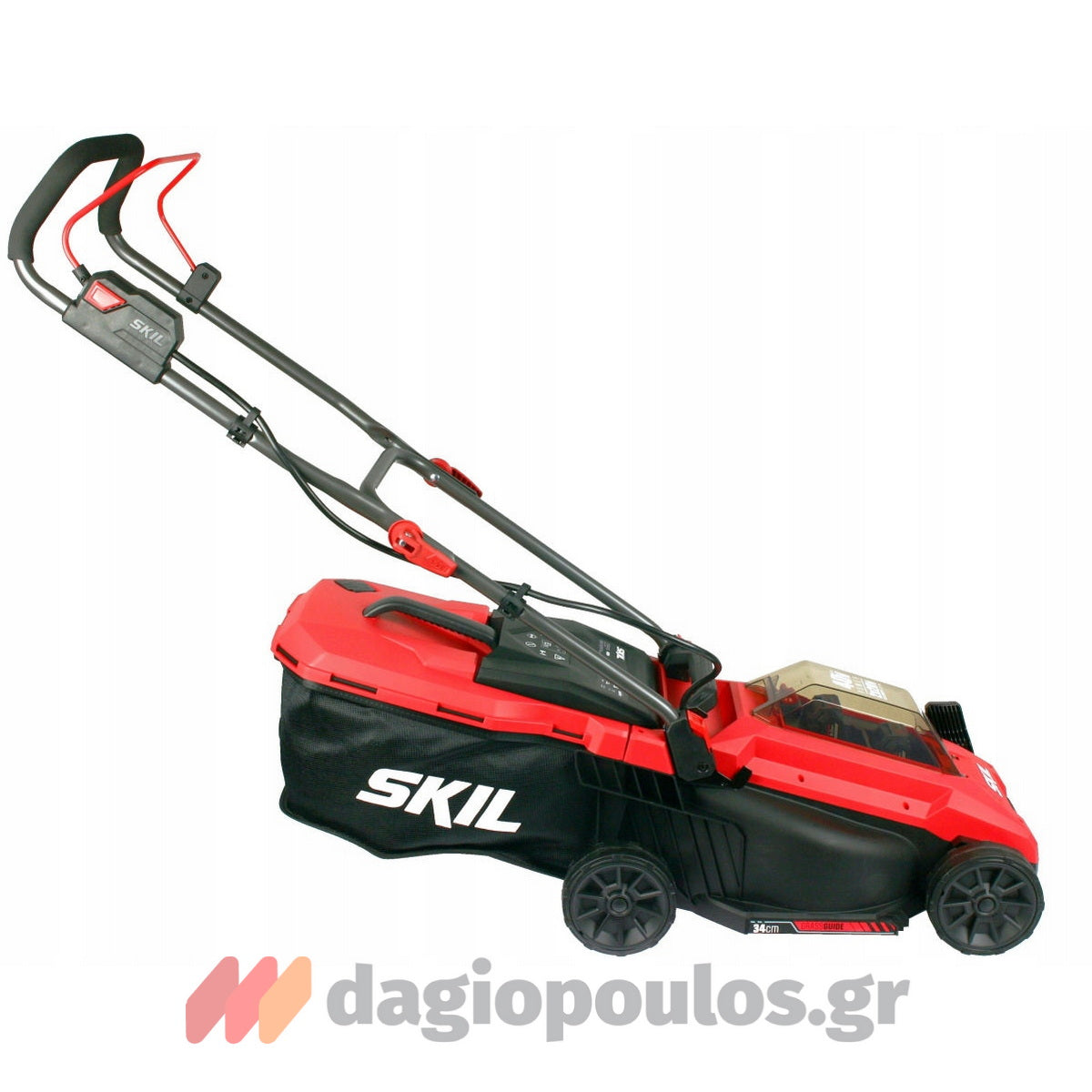Skil 0130 CA 40V Max Brushless Χλοοκοπτική Μηχανή Μπαταρίας Ωθούμενη 36V Li-Ion SOLO