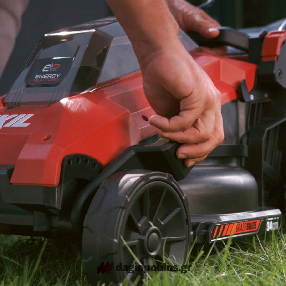 Skil 0130 CA 40V Max Brushless Χλοοκοπτική Μηχανή Μπαταρίας Ωθούμενη 36V Li-Ion SOLO
