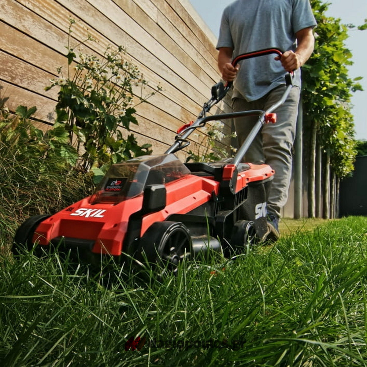 Skil 0130 CA 40V Max Brushless Χλοοκοπτική Μηχανή Μπαταρίας Ωθούμενη 36V Li-Ion SOLO