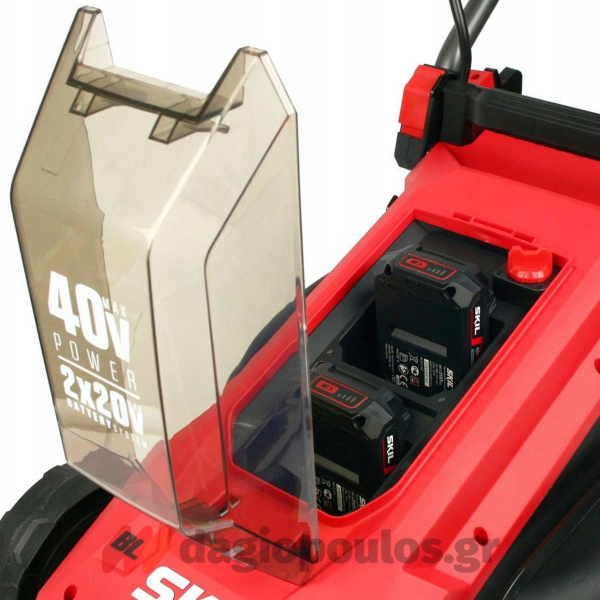 Skil 0130 CA 40V Max Brushless Χλοοκοπτική Μηχανή Μπαταρίας Ωθούμενη 36V Li-Ion SOLO