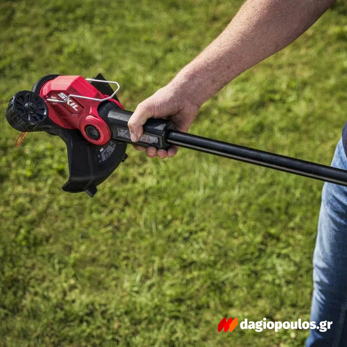 Skil 0230 CA 20V Max Autofeed Χλοοκοπτικό Μεσινέζας Μπαταρίας Αυτοτροφοδοτούμενο 18V Li-Ion Με Μπαταρία 2.0Ah