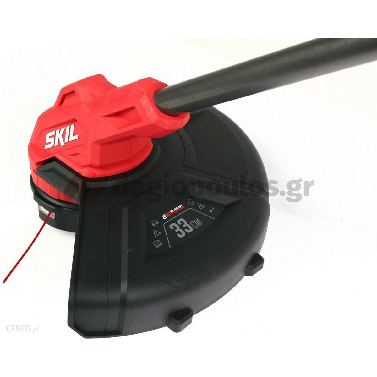 Skil 0250 CA 20V Max Brushless Θαμνοκοπτικό Χορτοκοπτικό Μπαταρίας 18V Li-Ion Με Μπαταρία 5.0Ah