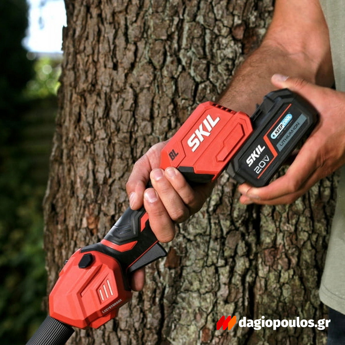 Skil 0250 CA 20V Max Brushless Θαμνοκοπτικό Χορτοκοπτικό Μπαταρίας 18V Li-Ion SOLO