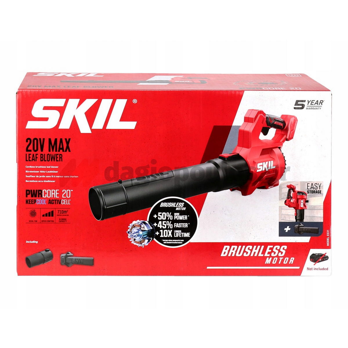 Skil 0331 CA 20V Brushless Φυσητήρας Μπαταρίας 18V Li-Ion SOLO