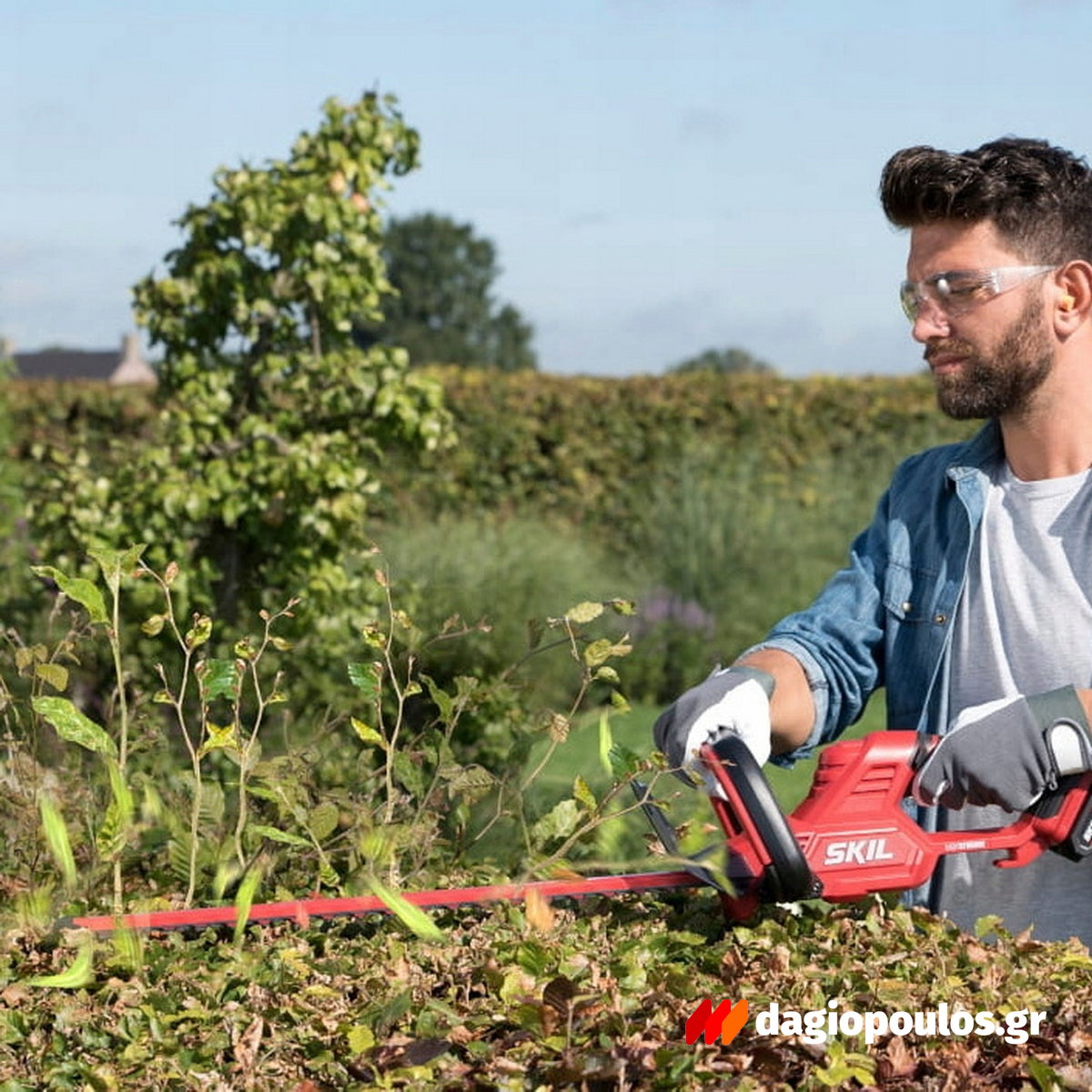 Skil 0429 AA 20V Max Ψαλίδι Μπορντούρας (Μπορντουροψάλιδο) Μπαταρίας 18V Li-Ion Με Μπαταρία 4.0Ah Διπλής Λάμας