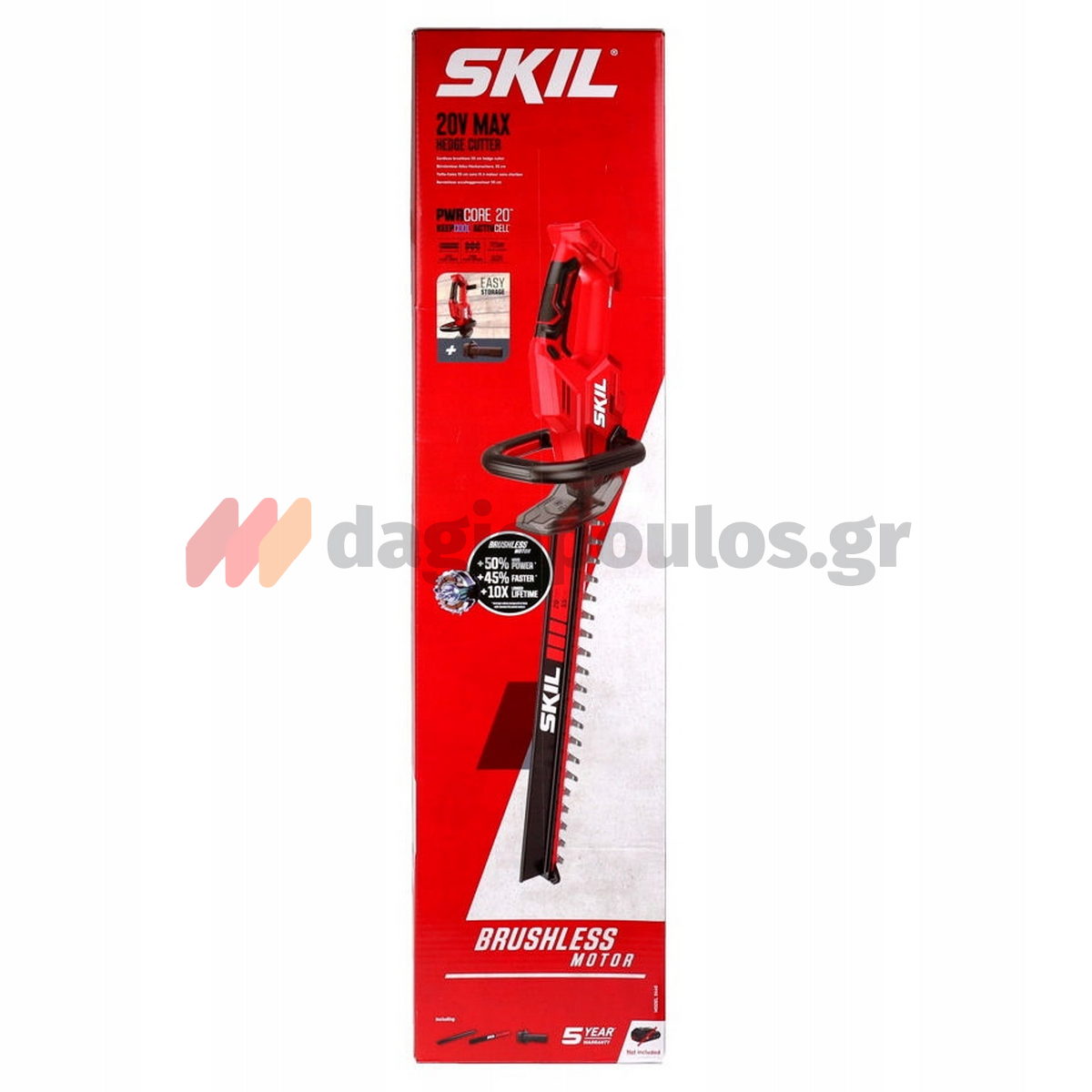 Skil 0440 CA 20V Brushless Ψαλίδι Μπορντούρας (Μπορντουροψάλιδο) Μπαταρίας 18V Li-Ion SOLO
