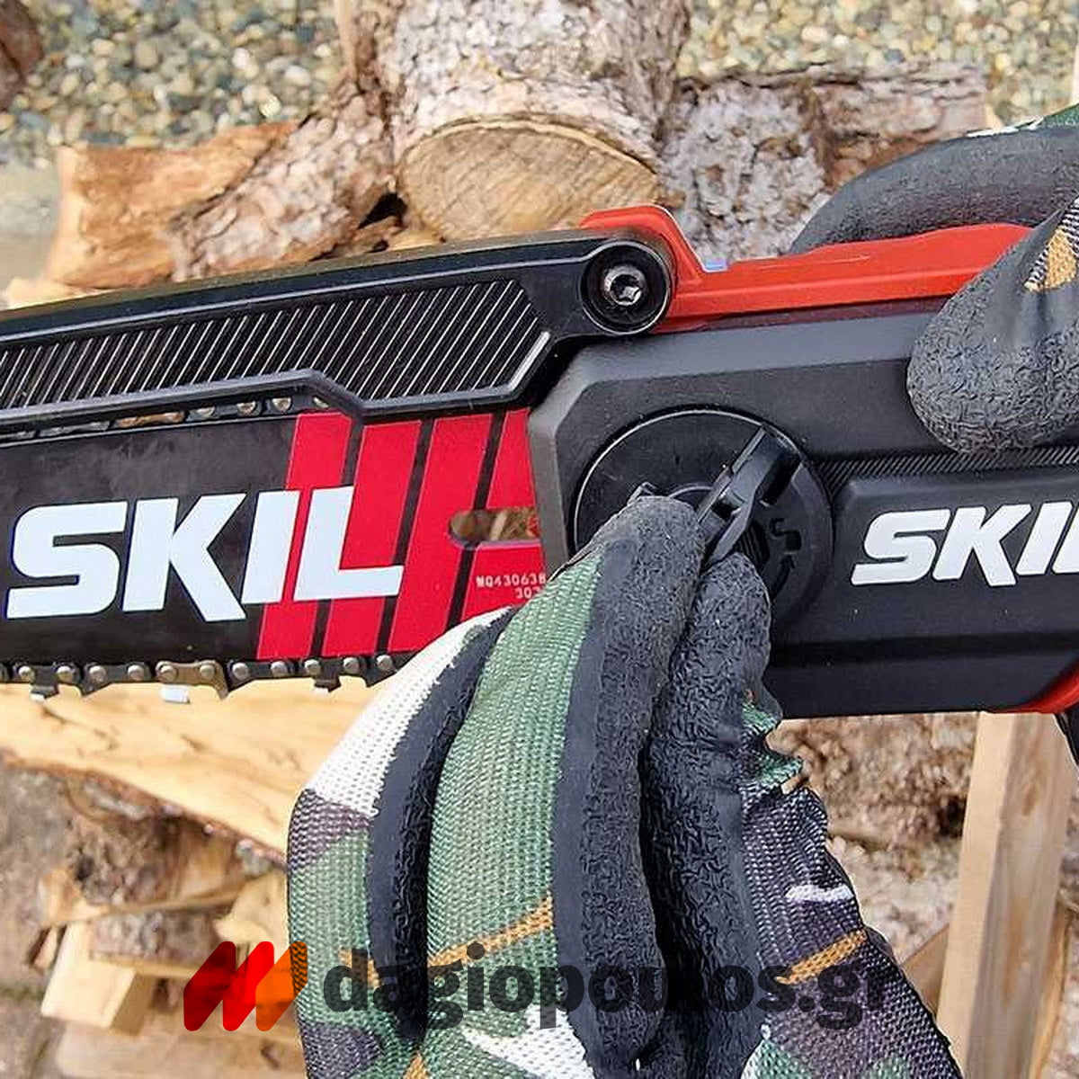 Skil 0512 CA-1 20V Max Brushless Αλυσοπρίονο Μπαταρίας Mini 15cm 18V Li-Ion Με 2 Μπαταρίες 2.0Ah + 2.5Ah