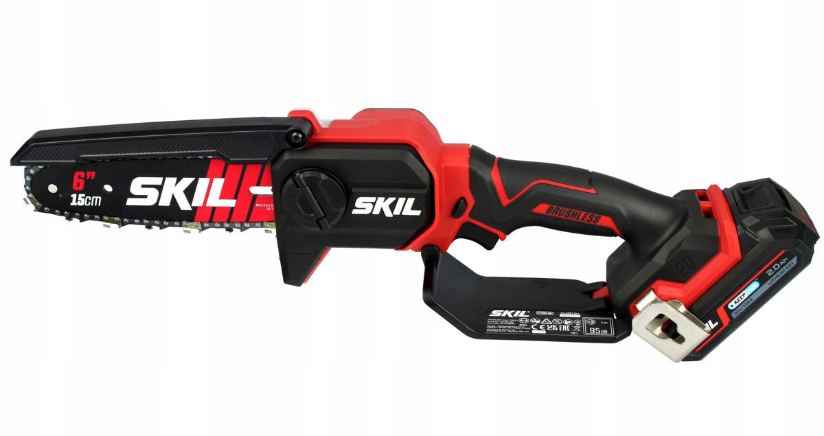 Skil 0512 CA-2 20V Max Brushless Αλυσοπρίονο Μπαταρίας Mini 15cm 18V Li-Ion Με Μπαταρία 2.5Ah