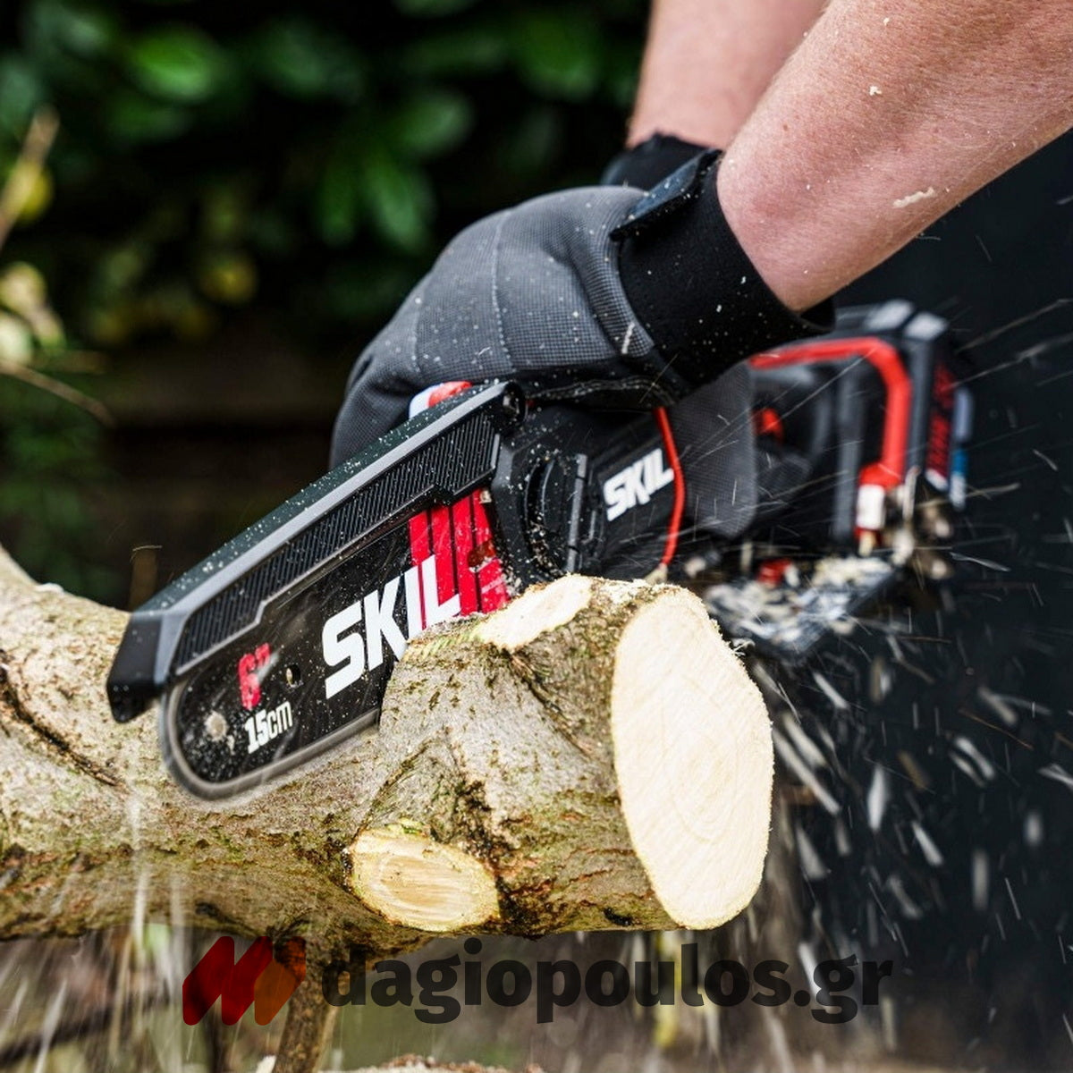 Skil 0512 CA-2 20V Max Brushless Αλυσοπρίονο Μπαταρίας Mini 15cm 18V Li-Ion Με Μπαταρία 2.5Ah