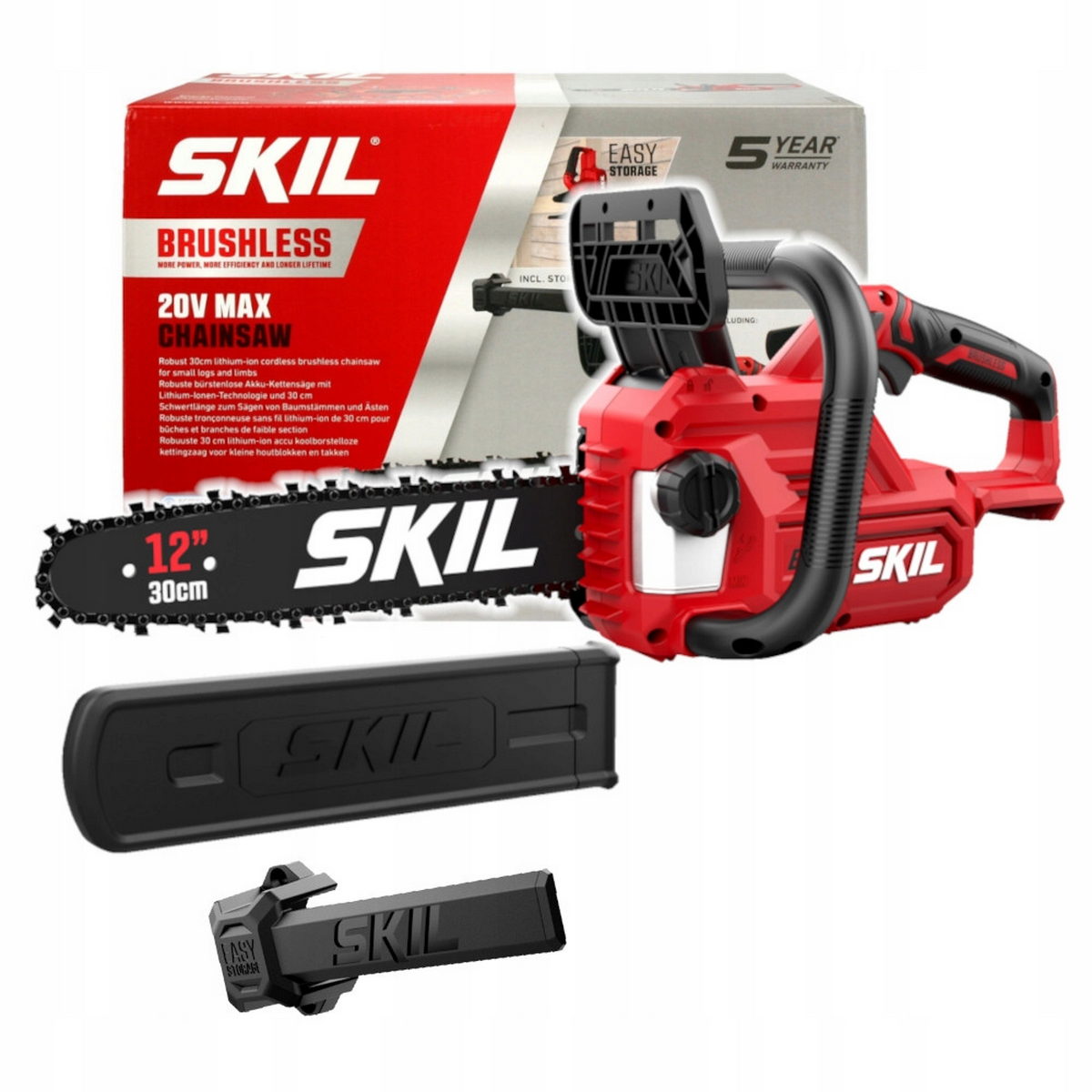 Skil 0534 CA 20V Max Brushless Αλυσοπρίονο Μπαταρίας 30cm 18V Li-Ion SOLO