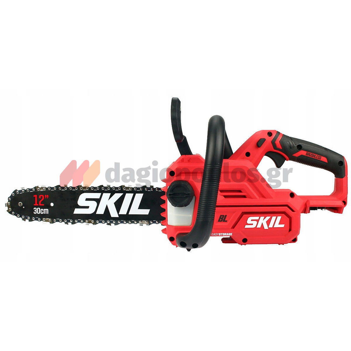 Skil 0534 CA 20V Max Brushless Αλυσοπρίονο Μπαταρίας 30cm 18V Li-Ion Με Μπαταρία 5.0Ah