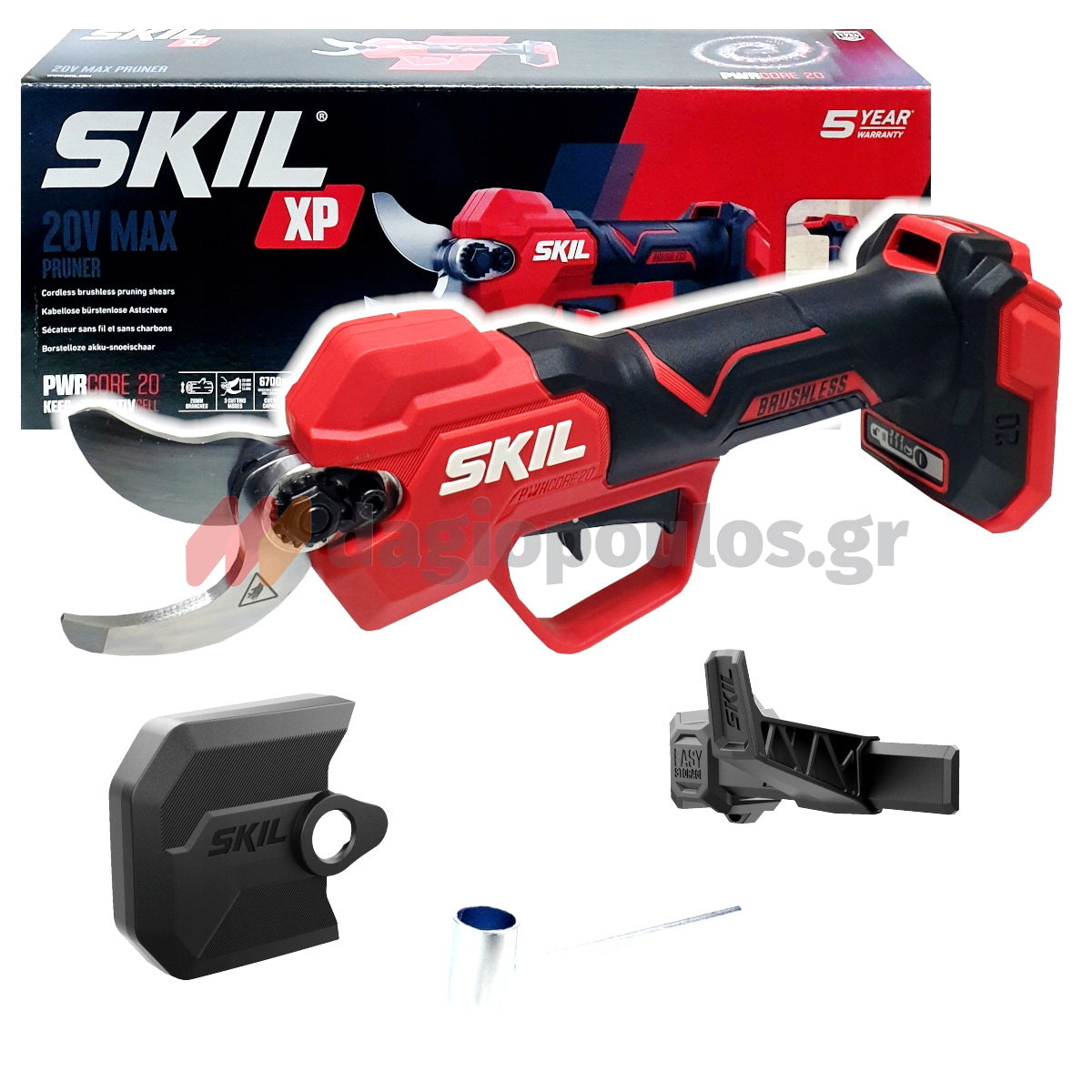 Skil 0620 CA 20V Max Brushless Ψαλίδα Κλαδέματος Μπαταρίας 18V Li-Ion SOLO