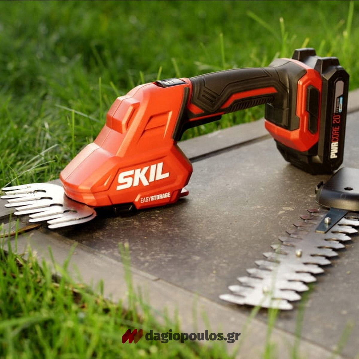 Skil 0630 CA 20V Max Ψαλίδι Μπορντούρας (Μπορντουροψάλιδο) Πολυεργαλείο Μπαταρίας Με Διπλή Λάμα 18V Li-Ion SOLO