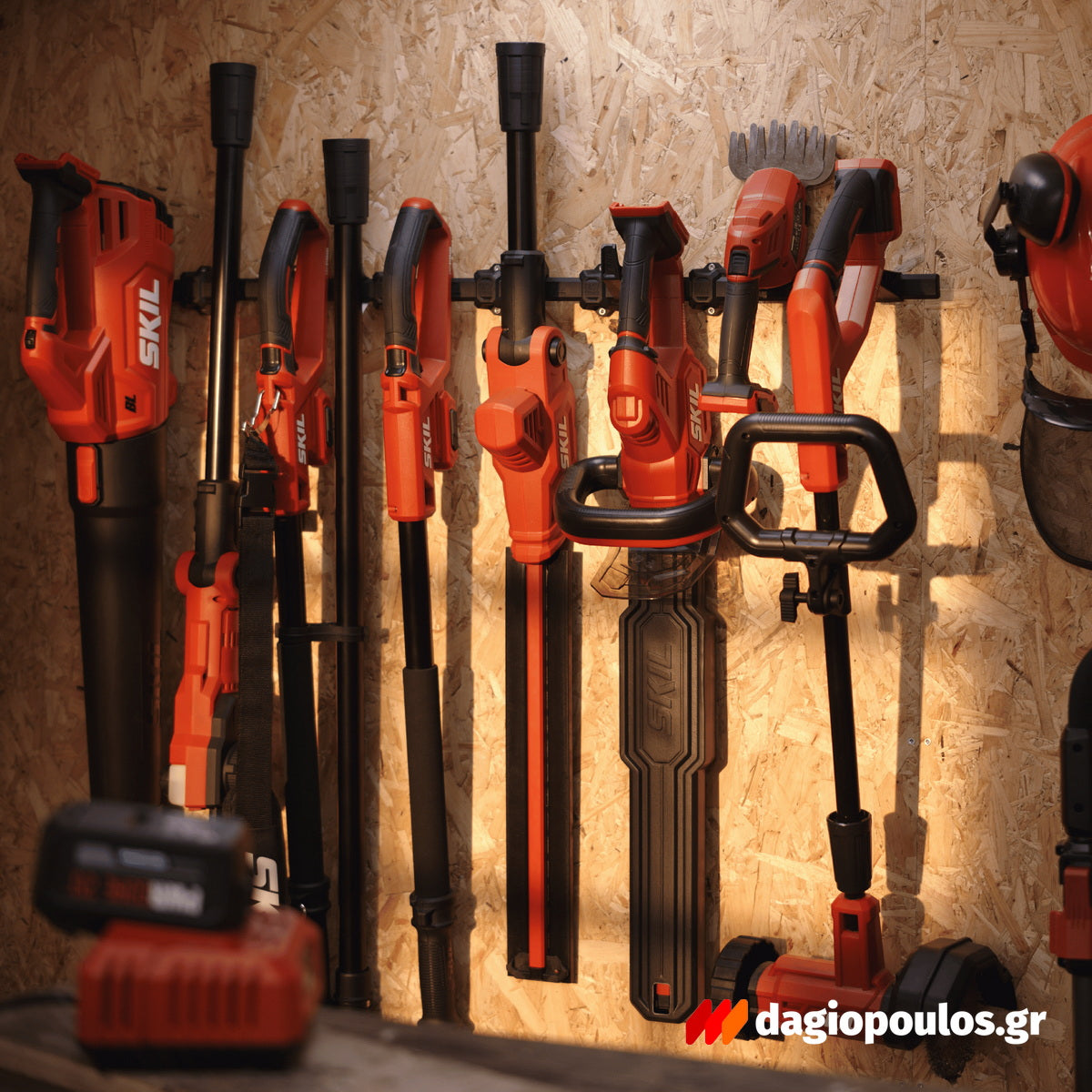 Skil 0640 AA 20V Max Ψαλίδι Μπορντούρας (Μπορντουροψάλιδο) Πτυσόμενο Μπαταρίας 18V Li-Ion SOLO