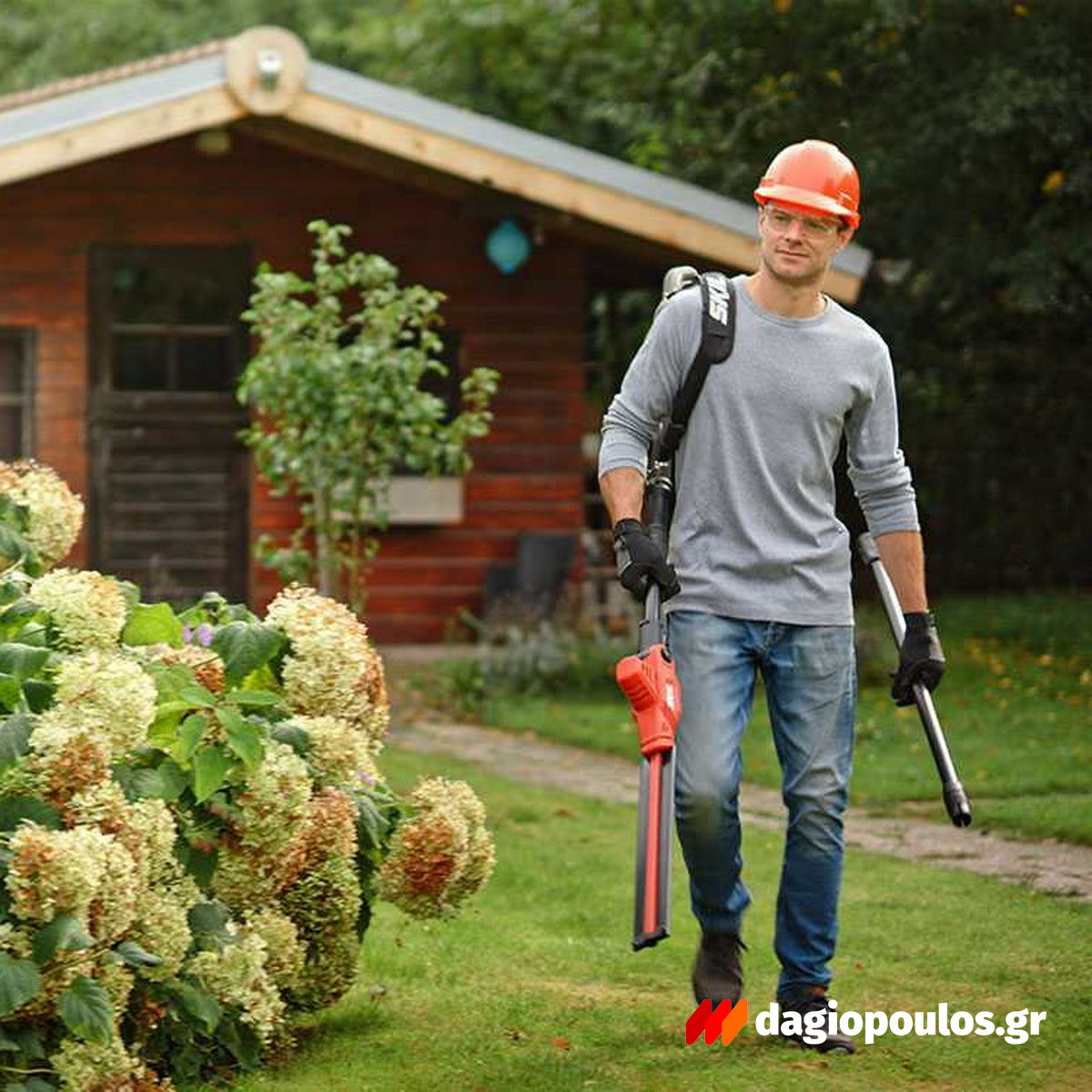 Skil 0640 AA 20V Max Ψαλίδι Μπορντούρας (Μπορντουροψάλιδο) Πτυσόμενο Μπαταρίας 18V Li-Ion SOLO