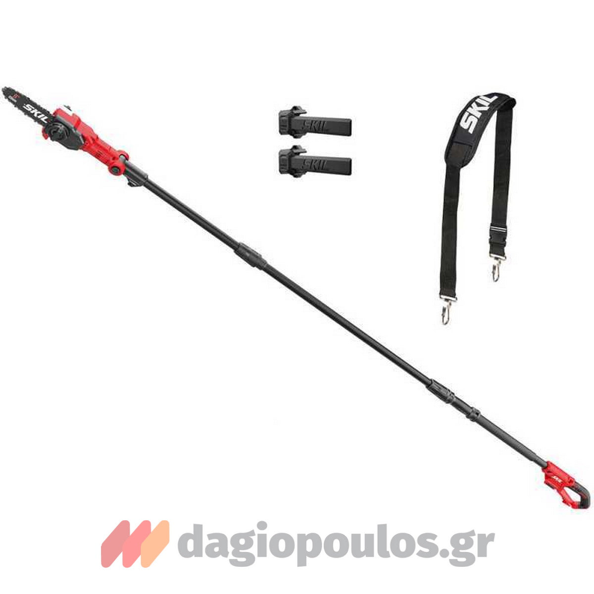 Skil 0650 CA 20V Max Αλυσοπρίονο Τηλεσκοπικό Μπαταρίας 18V Li-Ion 20cm Με Μπαταρία 5.0Ah