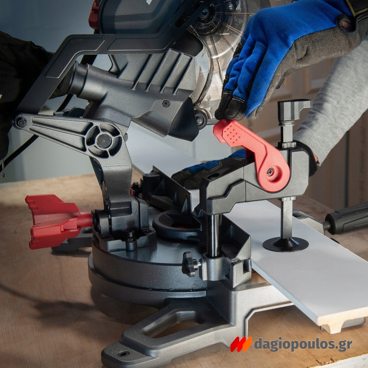 Skil 1305 AA Επαγγελματικό Ηλεκτρικό Φαλτσοπρίονο Πάγκου 1600W 216mm