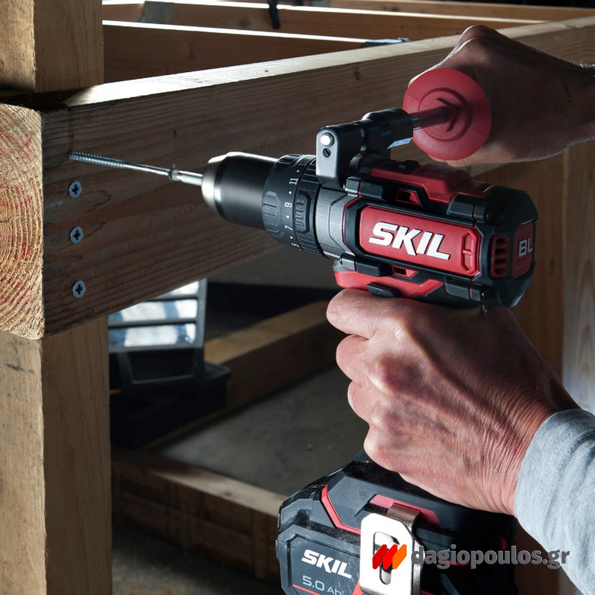 Skil 3071 CA 20V Max Brushless Κρουστικό Δράπανο Μπαταρίας 18V Li-Ion SOLO