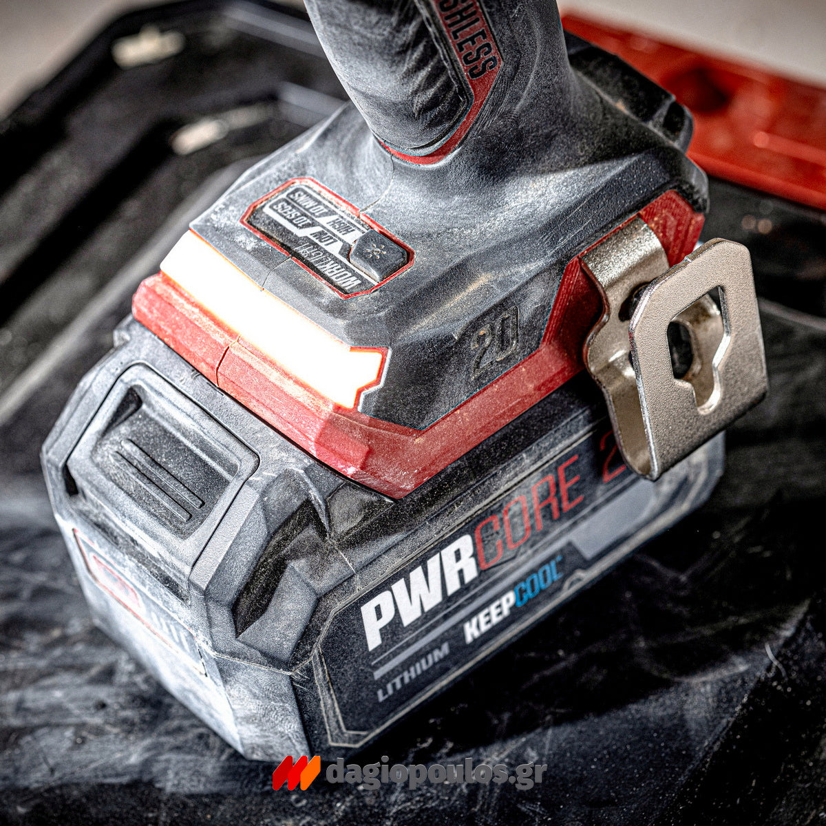 Skil 3075 JA 20V Max Brushless Κρουστικό Δραπανοκατσάβιδο Μπαταρίας 18V Li-Ion Με Μπαταρία 2.5Ah Βαλίτσα