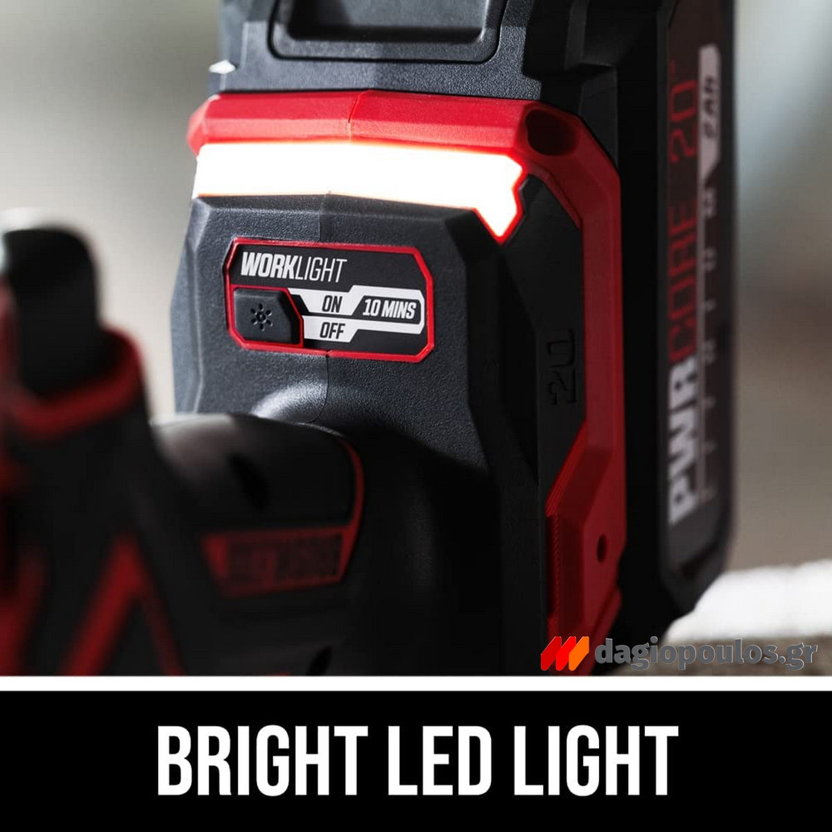 Skil 3075 CA 20V Max Brushless Κρουστικό Δραπανοκατσάβιδο Μπαταρίας 18V Li-Ion SOLO