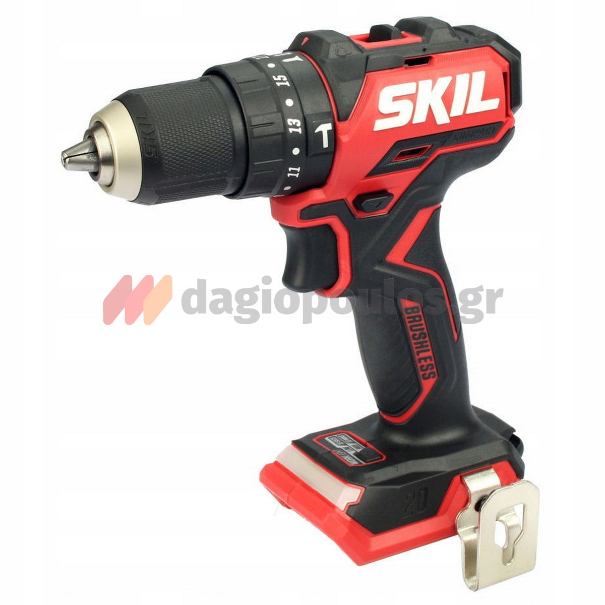 Skil 3075 JA 20V Max Brushless Κρουστικό Δραπανοκατσάβιδο Μπαταρίας 18V Li-Ion Με Μπαταρία 2.5Ah Βαλίτσα