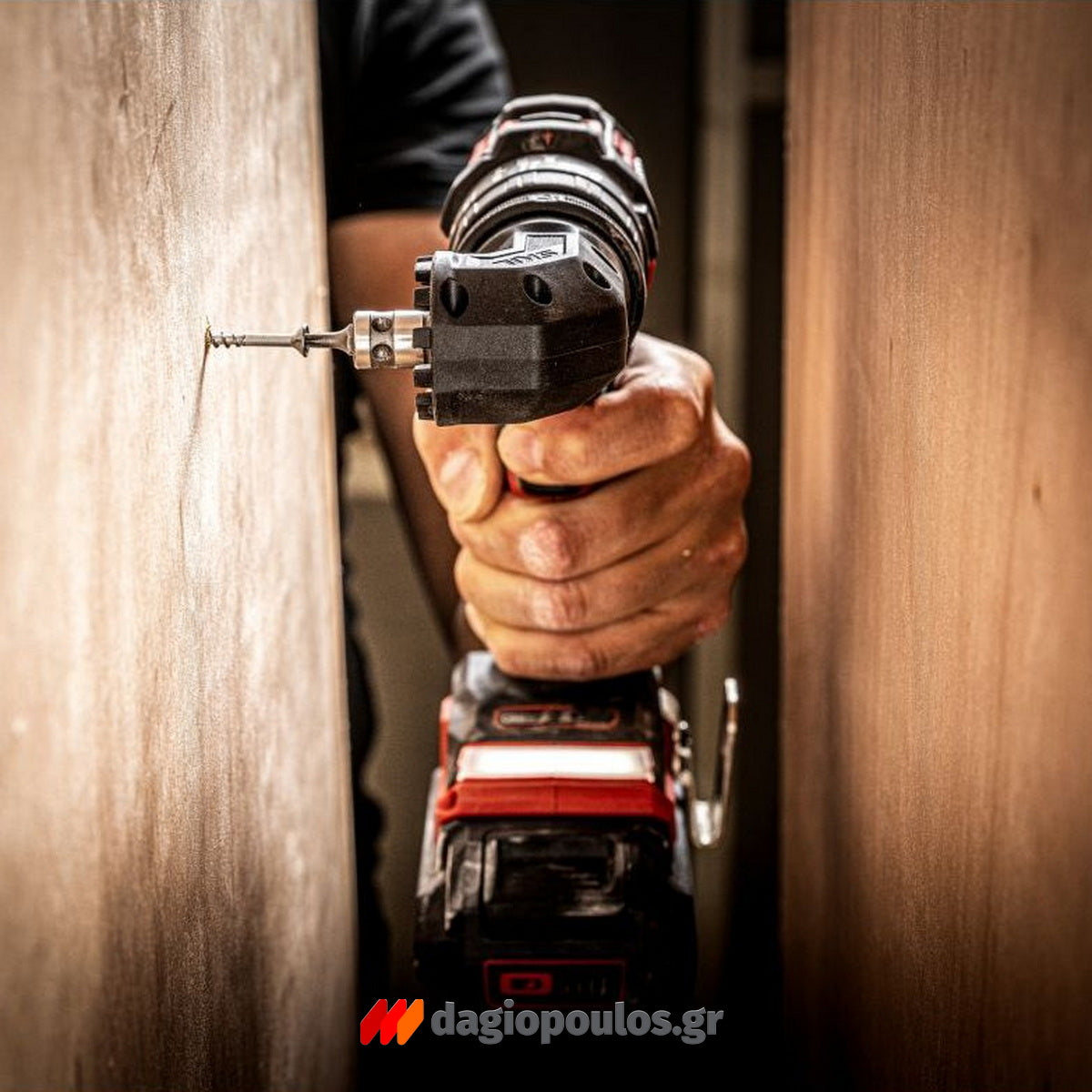 Skil 3076 HC 20V Max Brushless Κρουστικό Δραπανοκατσάβιδο Μπαταρίας 18V Li-Ion Με 2 Μπαταρίες 2.0Ah - 4 Κεφαλές - Βαλίτσα