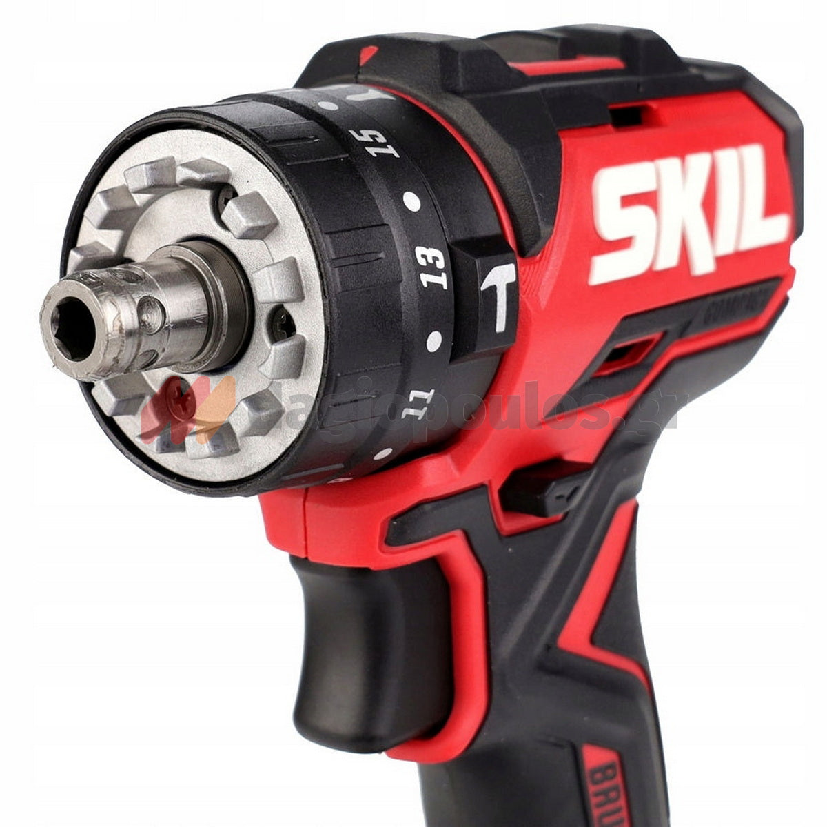 Skil 3076 HC 20V Max Brushless Κρουστικό Δραπανοκατσάβιδο Μπαταρίας 18V Li-Ion Με 2 Μπαταρίες 2.0Ah - 4 Κεφαλές - Βαλίτσα