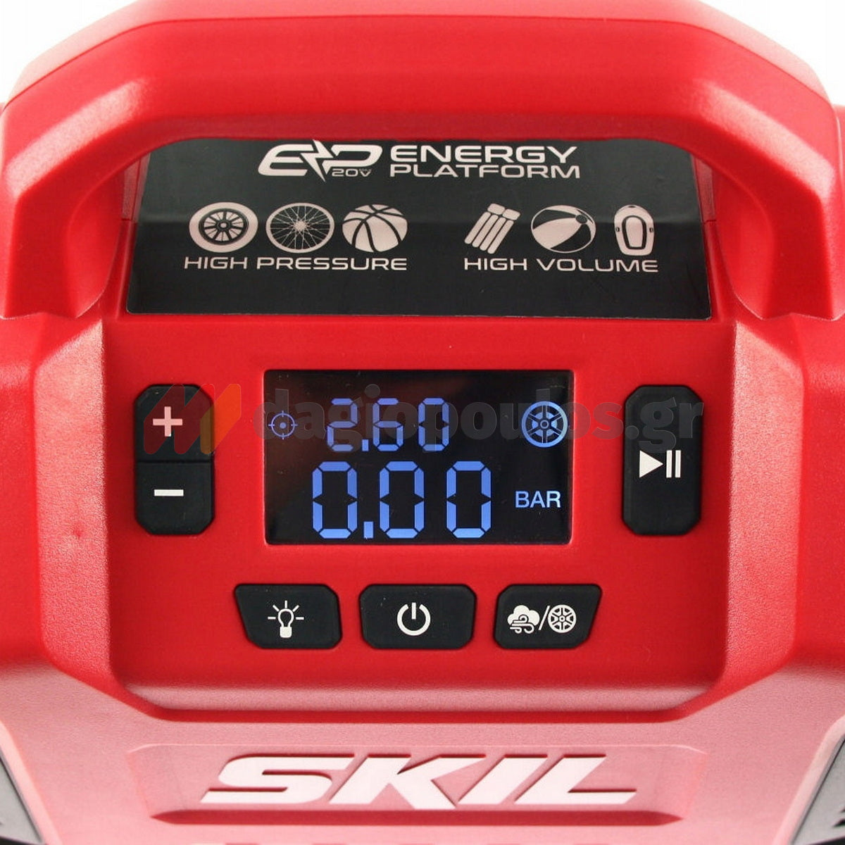 Skil 3153 CA 20V Max Αεροσυμπιεστής Κομπρεσέρ Αέρα Μπαταρίας 18V Li-Ion 11Bar SOLO