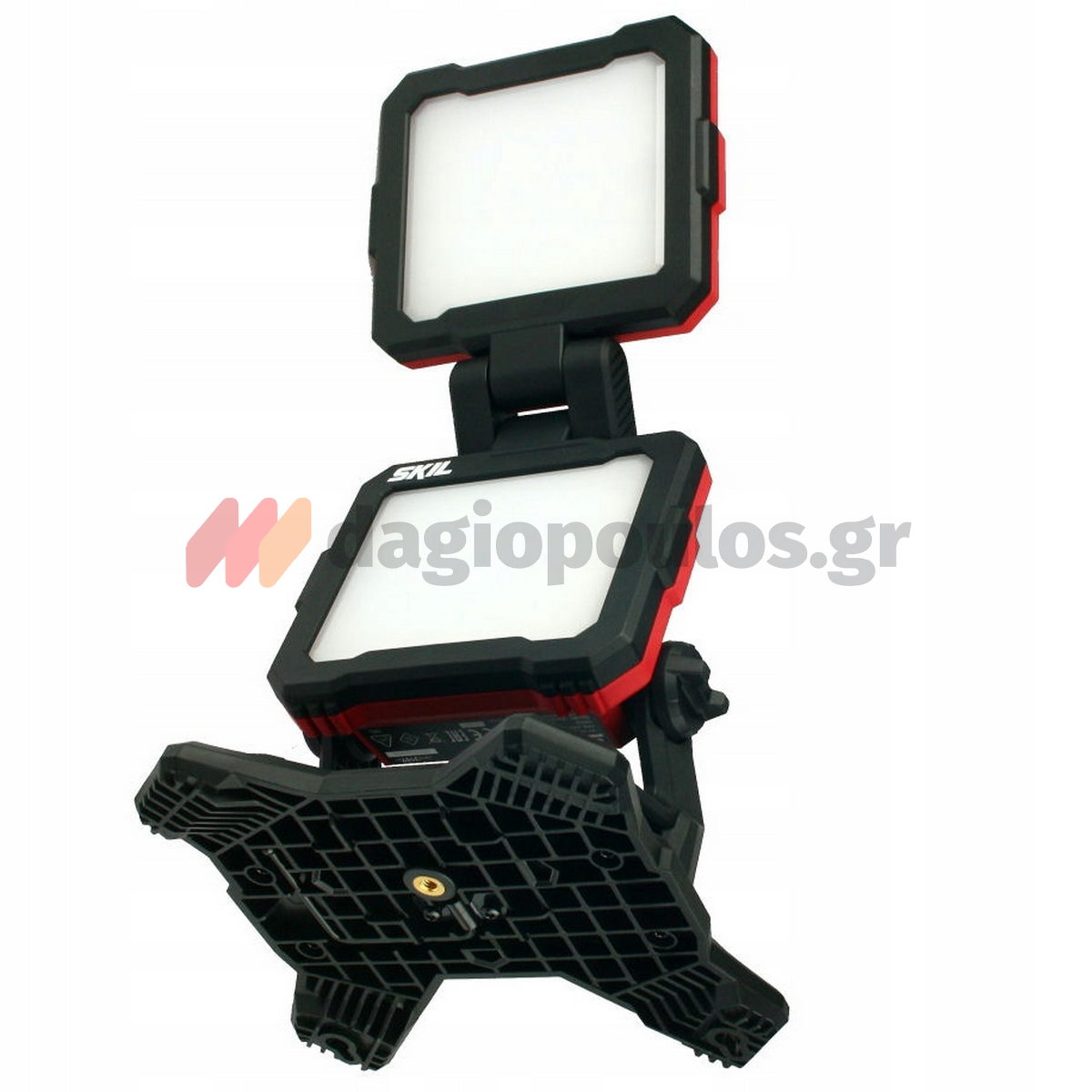 Skil 3157 CA 20V Max Διπλός Φορητός Προβολέας Επιθεώρησης & Εργασίας Μπαταρίας 18V Li-Ion Επαναφορτιζόμενος 1800 Lumens SOLO