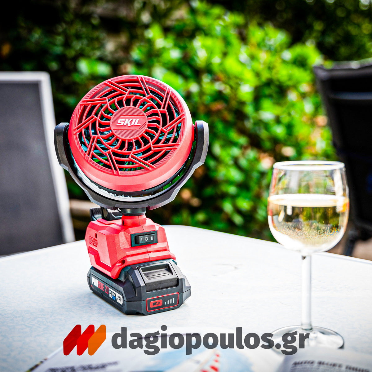 Skil 3163 CA 20V Max Brushless Ανεμιστήρας Μπαταρίας 12V-18V Li-Ion SOLO