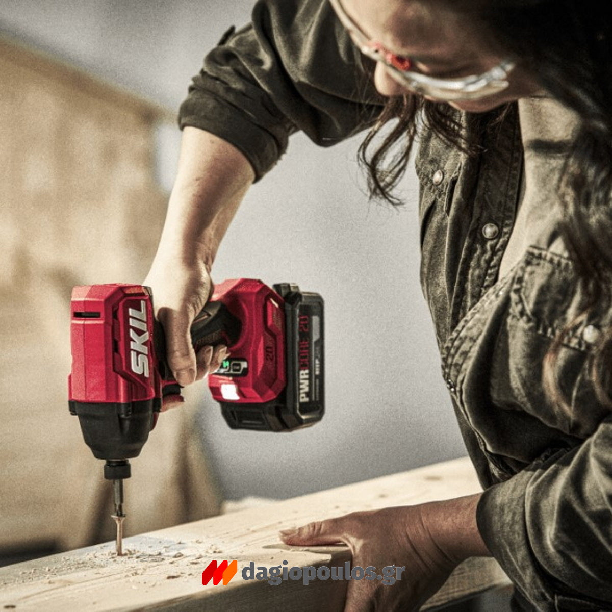 Skil 3211 CA 20V Max Brushless Παλμικό Κατσαβίδι Μπαταρίας 18V Li-Ion Με Μπαταρία 2.0Ah