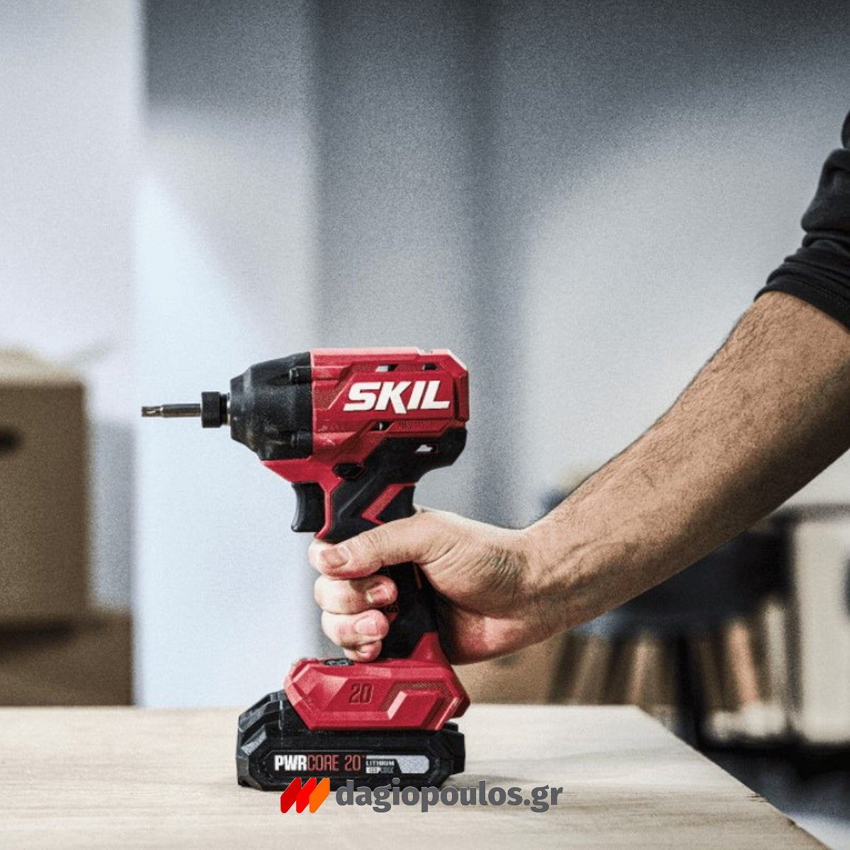 Skil 3211 CA 20V Max Brushless Παλμικό Κατσαβίδι Μπαταρίας 18V Li-Ion SOLO
