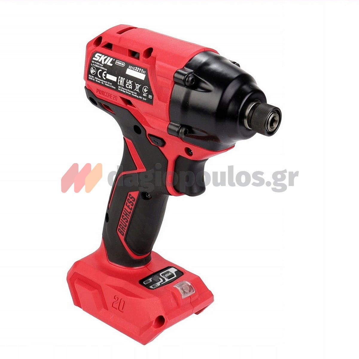 Skil 3211 CA 20V Max Brushless Παλμικό Κατσαβίδι Μπαταρίας 18V Li-Ion SOLO