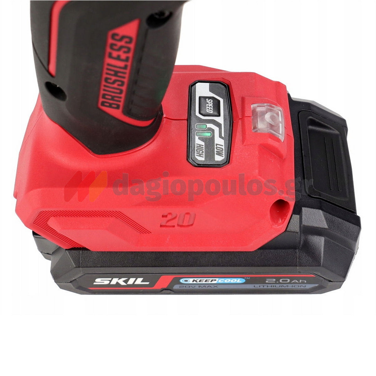 Skil 3211 CA 20V Max Brushless Παλμικό Κατσαβίδι Μπαταρίας 18V Li-Ion Με Μπαταρία 2.0Ah