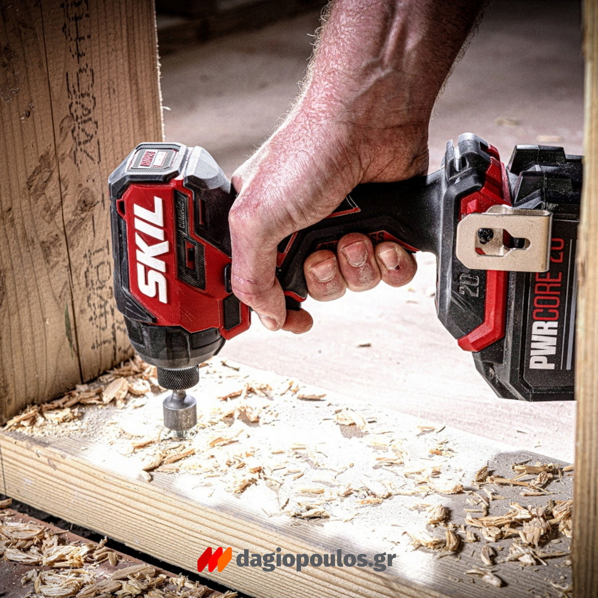 Skil 3225 CA 20V Max Brushless Παλμικό Κατσαβίδι Μπαταρίας 18V Li-Ion SOLO